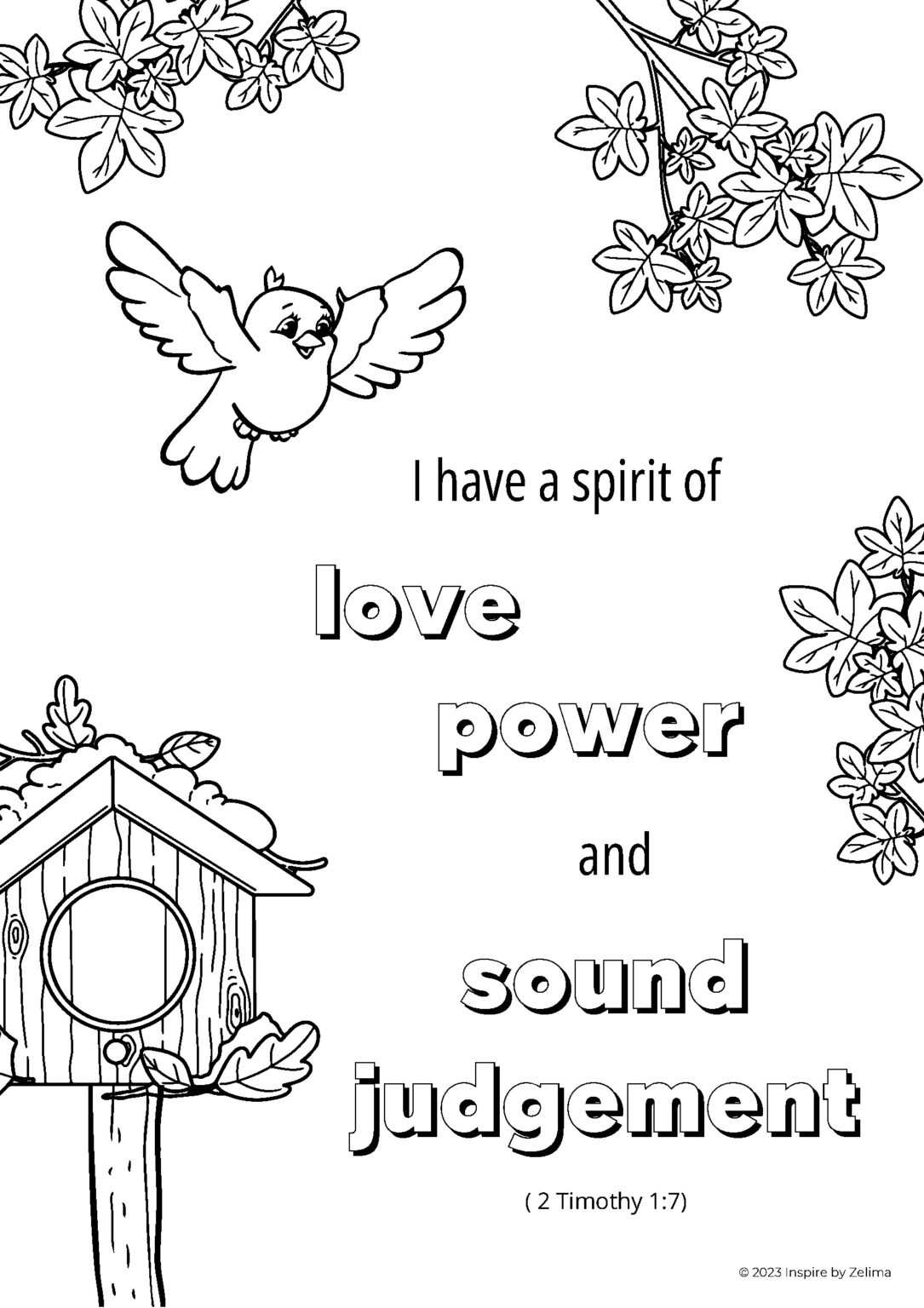 2 Timothy 1:7 I Have the Spirit of