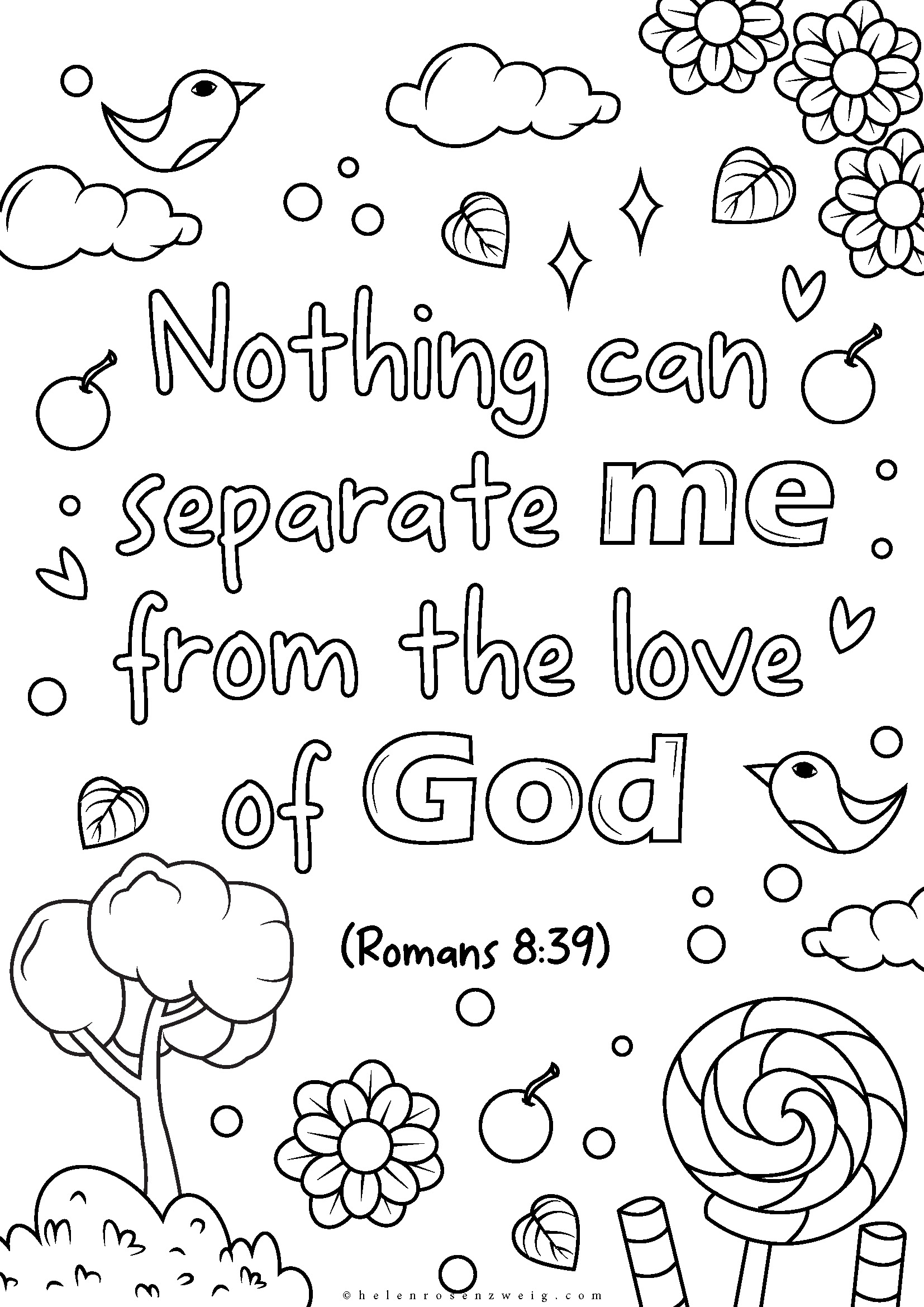 Romans 8:38-39 Nothing Can Separate Me