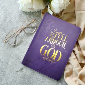 Armour of God Christian Journal - Purple Cover