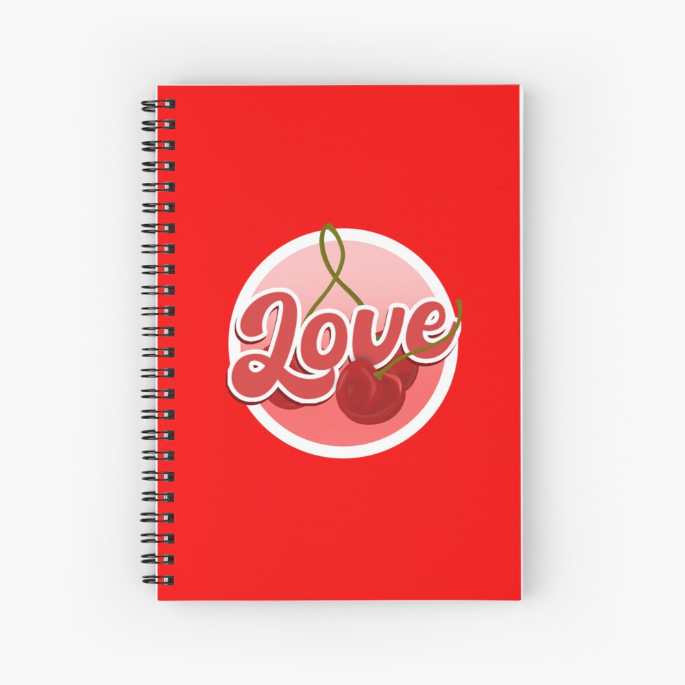 Love Spiral Notebook