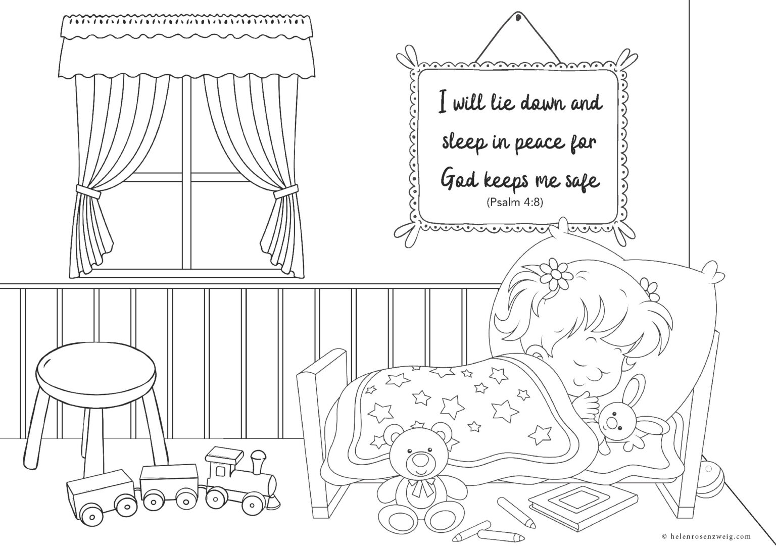 Psalm 4:8 I Will Sleep in Peace